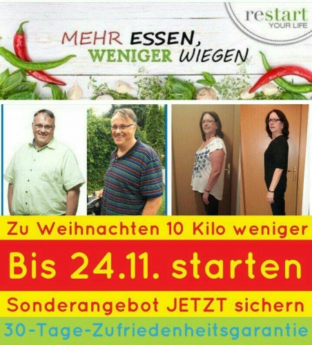 Mehr essen weniger wiegen bis 24.11. Jetzt Infos einholen +436644512100 Andreas